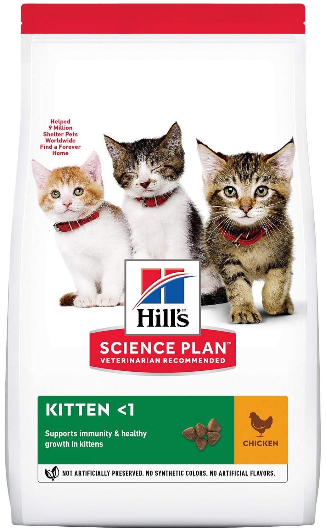 "Сухой корм Hill's Science Plan для котят для здорового роста и развития, с курицей, 7 кг" - фотография № 12