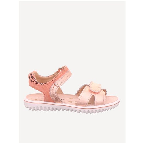 Туфли летние открытые SUPERFIT, для девочек, цвет Розовый, размер 26