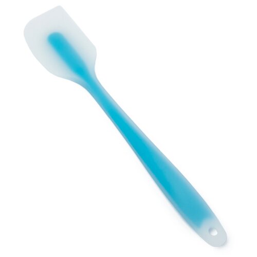 FamilyLove Лопатка кухонная силиконовая кулинарная для блинов, для кухни синяя