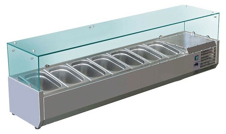 Настольная холодильная витрина VIATTO VRX 1500/330