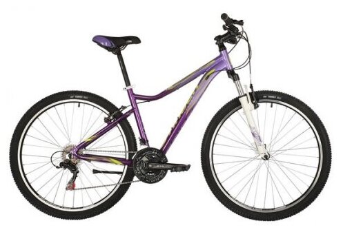 Женский велосипед Stinger Bike Stinger 27.5" Laguna STD фиолетовый, размер 17", Microshift 27AHV. LAGUStd.17VT10