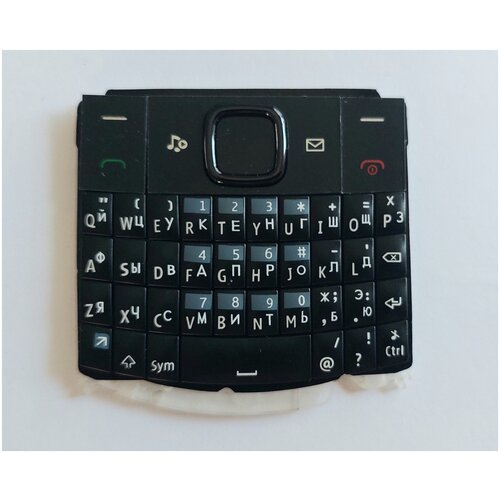 Клавиатура для Nokia X2-01 черная клавиатура n x2 01 черная