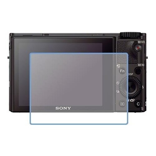 Sony Cyber-shot DSC-RX100 III защитный экран для фотоаппарата из нано стекла 9H 110000₽