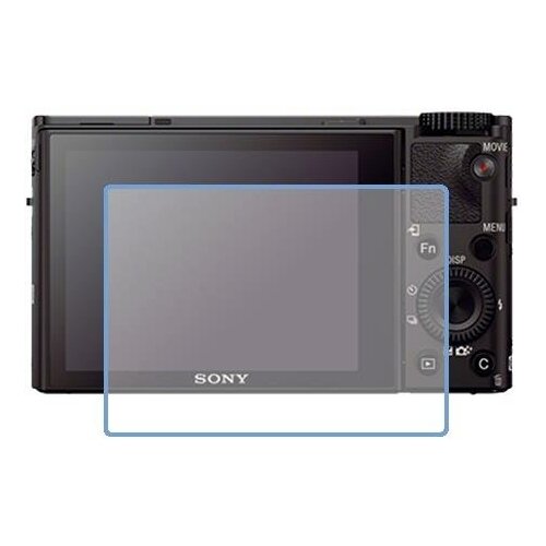 Sony Cyber-shot DSC-RX100 III защитный экран для фотоаппарата из нано стекла 9H