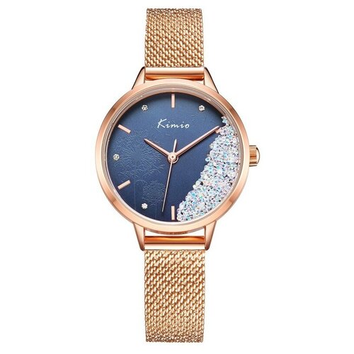 фото Наручные часы kimio женские наручные часы kimio bangle k6391m-cz1rrb, золотой, голубой