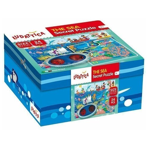 Пазл Секретный Морские обитатели 58228