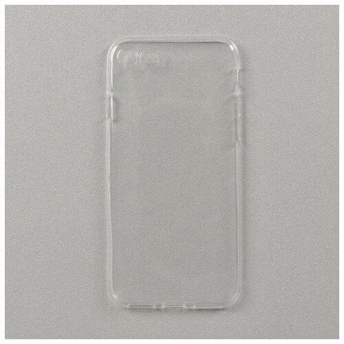 Чехол LuazON, для iPhone 7 и 8 и SE (2020), силиконовый, тонкий, прозрачный