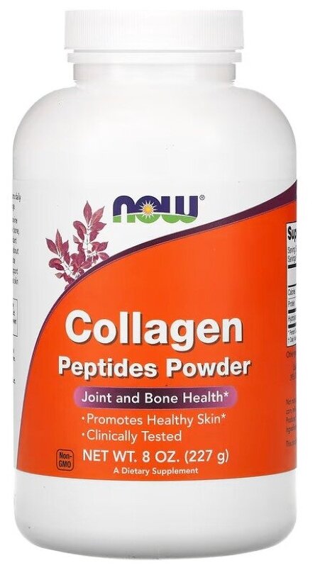 NOW Collagen Peptides Powder 227 гр Коллаген