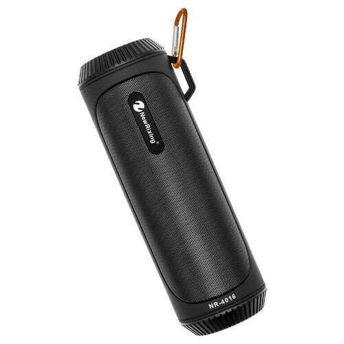Беспроводная колонка NewRixing NR-4016 с фонарём черная 93600₽