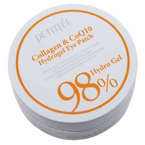 Petitfee Гидрогелевые патчи д/глаз c коллагеном и Q10 Hydro Gel Collagen and CO Q10 Eye spot Patch