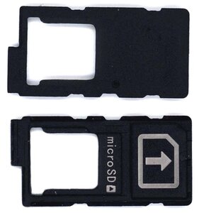 Лоток для SIM-карты Sony Xperia Z5 Premium (E6853) черный