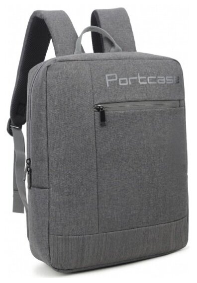 Рюкзак для ноутбука 15,6" Portcase KBP-132GR, полиэстер (серый)