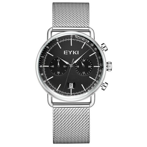 наручные часы eyki e3140l черный Наручные часы EYKI E1160L-CZ4WWH, серебряный