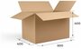 Картонная коробка для хранения и переезда 60х40х40 см - 5 шт. Упаковка для маркетплейсов. Гофрокороб бурый 600х400х400 мм.