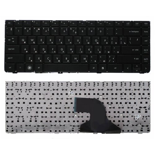 Клавиатура keyboard NSK-CB0SV для ноутбука HP ProBook 4330s 4331s 4430s 4431s 4435s 4436s черная без рамки 953₽