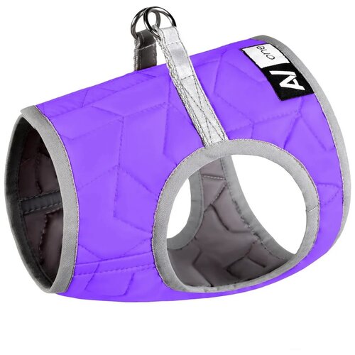 Шлея мягкая для собак Collar AiryVest ONE фиолетовая (XS4)