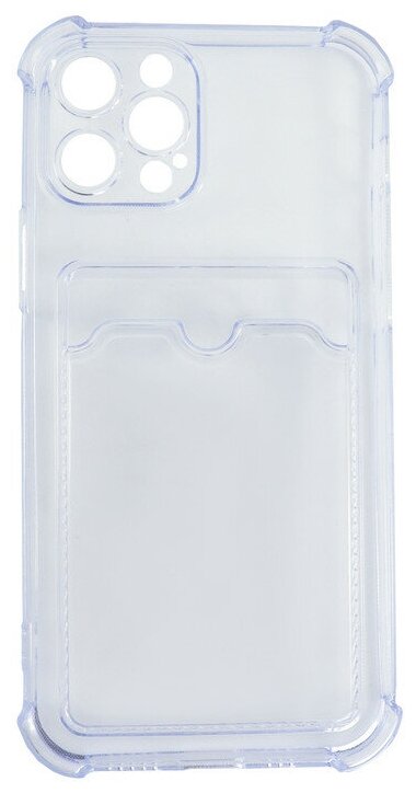 Чехол LuxCase для APPLE iPhone 11 Pro TPU с картхолдером 1.5mm Light Blue 63519 - фото №5