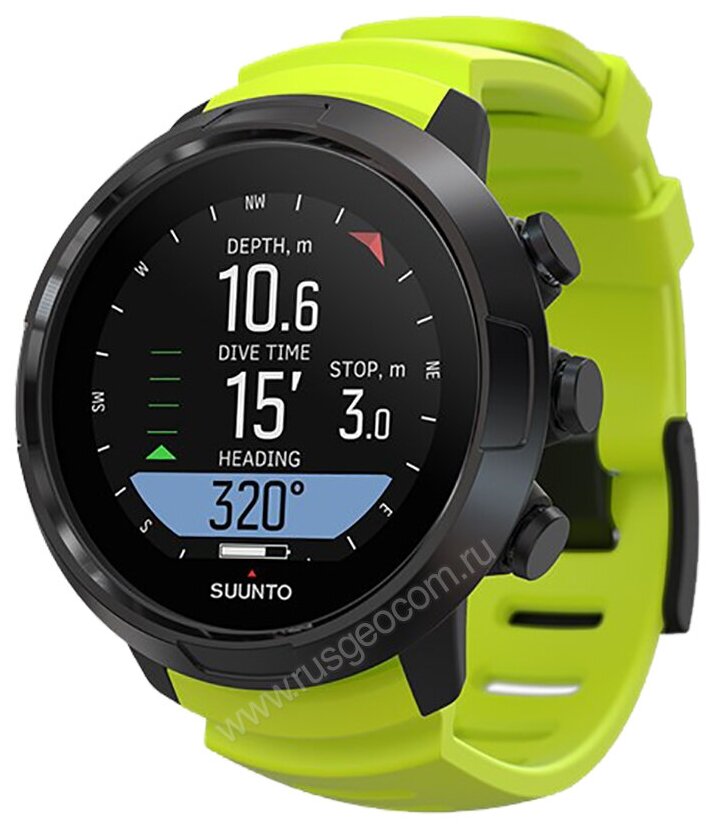 Умные часы Suunto D5 BLACK LIME