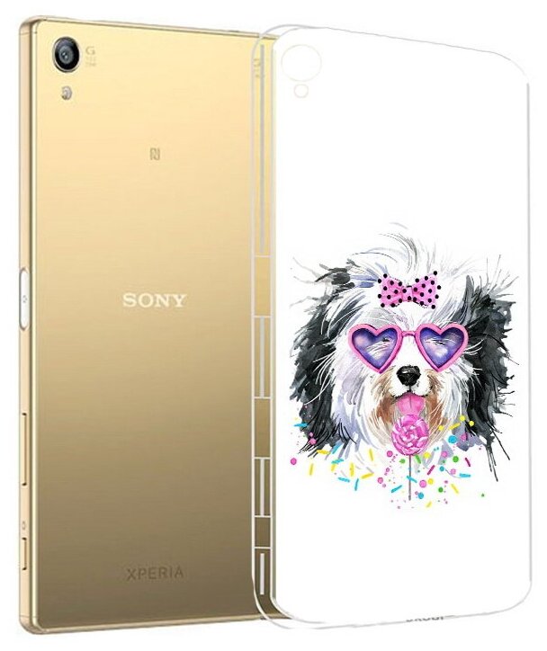 Чехол задняя-панель-накладка-бампер MyPads пушистик для Sony Xperia Z5 Premium/Z5 Premium Dual E6853/E6883 5.5 противоударный