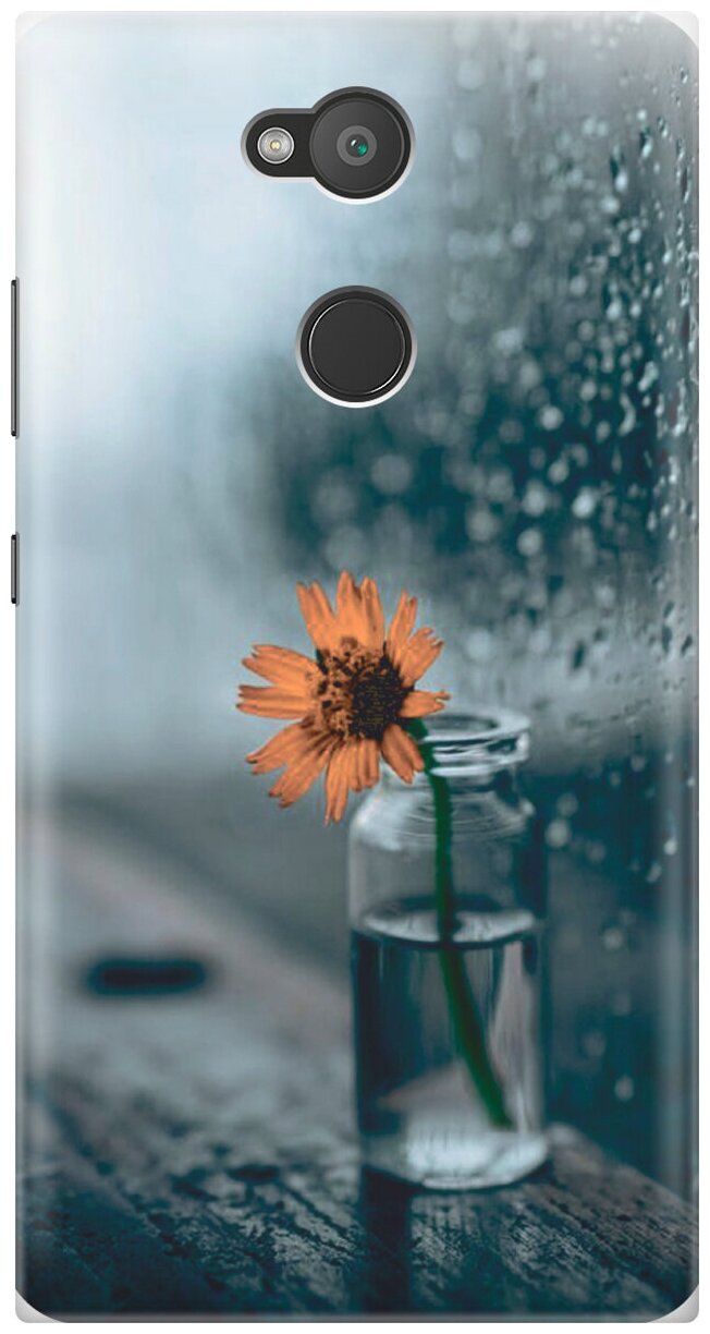 Силиконовый чехол на Sony Xperia L2, Сони Иксперия Л2 с принтом "Осенняя меланхолия"