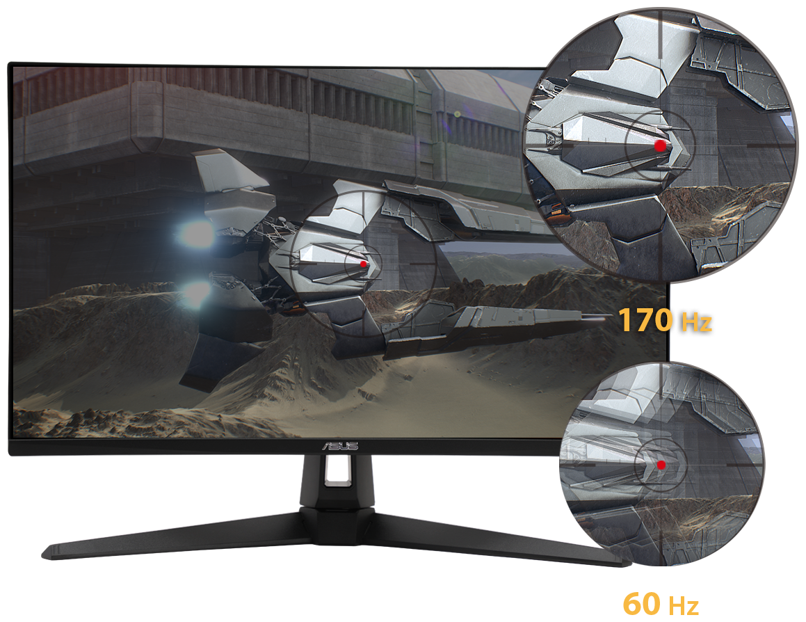 Монитор игровой ASUS TUF Gaming VG27AQ1A 27" черный [90lm05z0-b02370] - фото №8