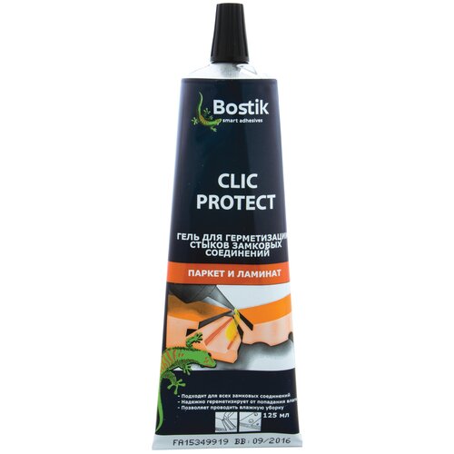 Гель-герметик для стыков ламината Bostik Clic Protect, 125 мл