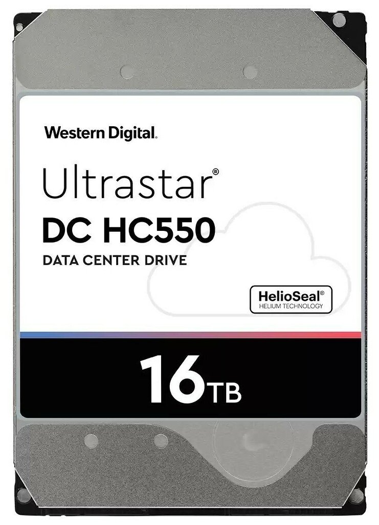Жесткий диск 16Тб Western Digital Ultrastar DC HC550 (WUH721816ALE6L4)