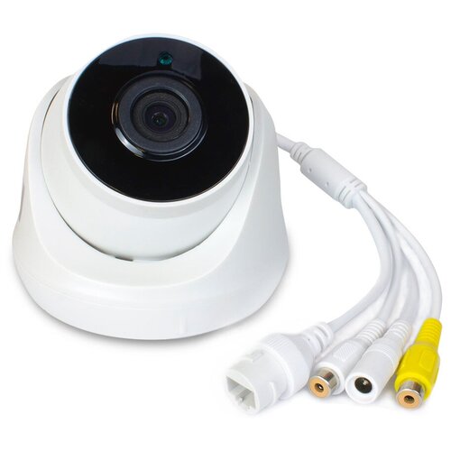 Купольная камера видеонаблюдения IP Ps-Link IP308PM матрица 8Мп с POE питанием и микрофон 774700₽