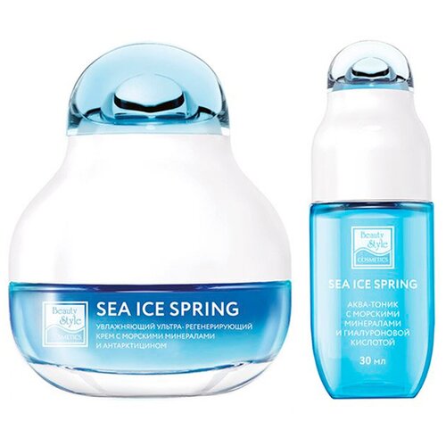 Набор BEAUTY STYLE Набор увлажняющих средств Sea Ice Spring 2 шага