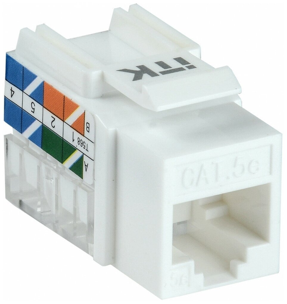 модуль Keystone RJ45 UTP ITK - фото №1