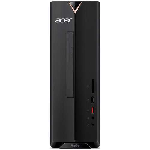 Acer ПК Acer Aspire XC-1660 SFF i3 10105 (3.7) 8Gb SSD256Gb UHDG 630 CR Windows 11 Home GbitEth WiFi BT 180W черный