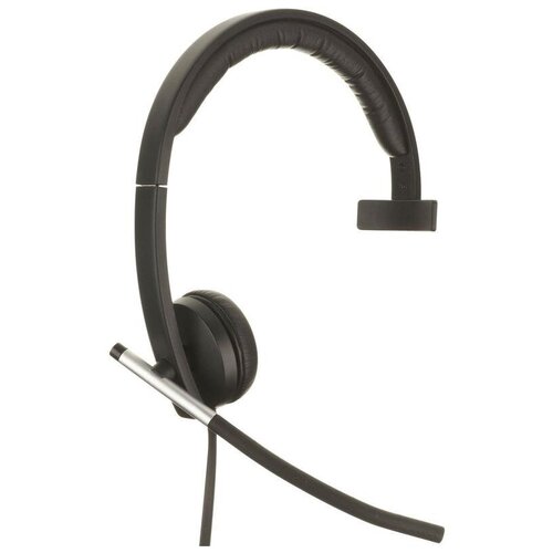 Гарнитура проводная Logitech H650e Mono накладные черный 981-000514 931100₽