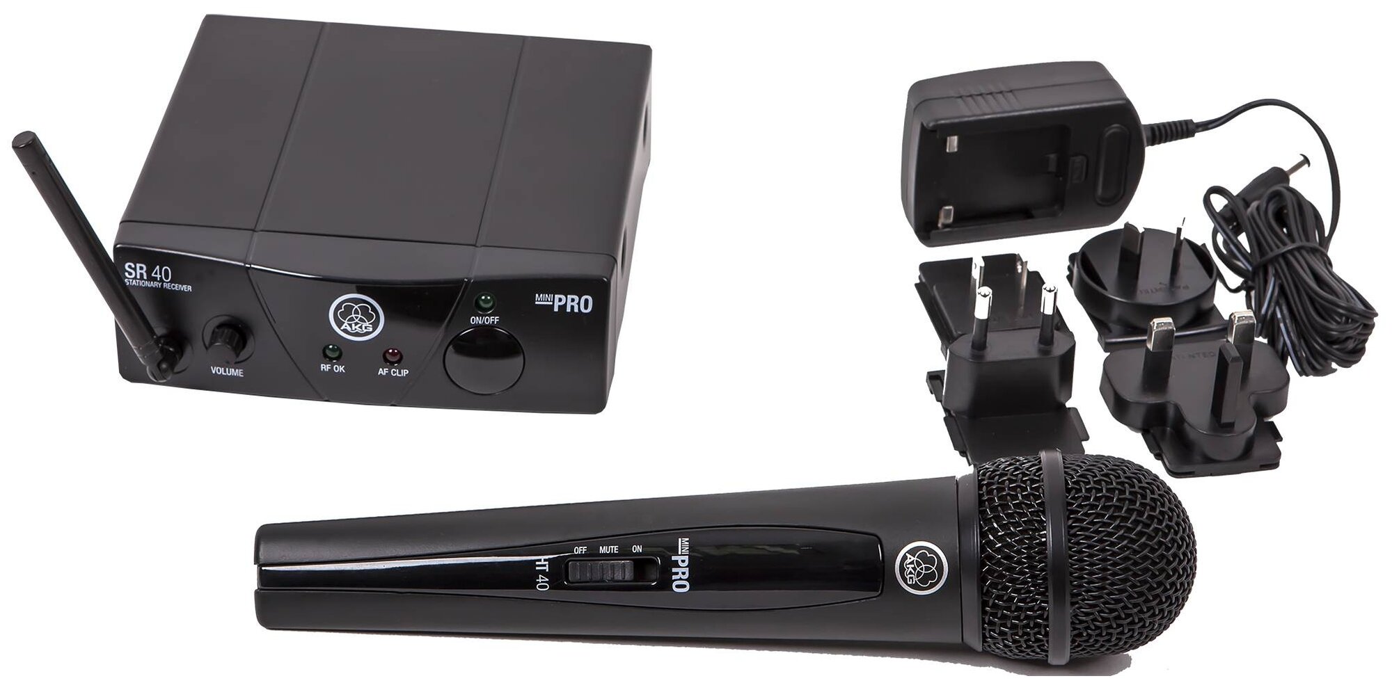 Радиосистема AKG WMS40 Mini Vocal Set BD US25A беспровод. черный - фото №5