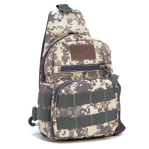 фото Рюкзак трекинговый "аdventure", с держателем для бутылки, серый