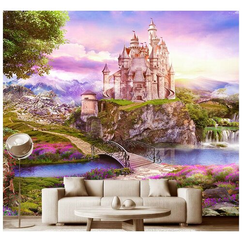 Фотообои на стену детские Модный Дом Волшебное королевство 300x260 см (ШxВ)