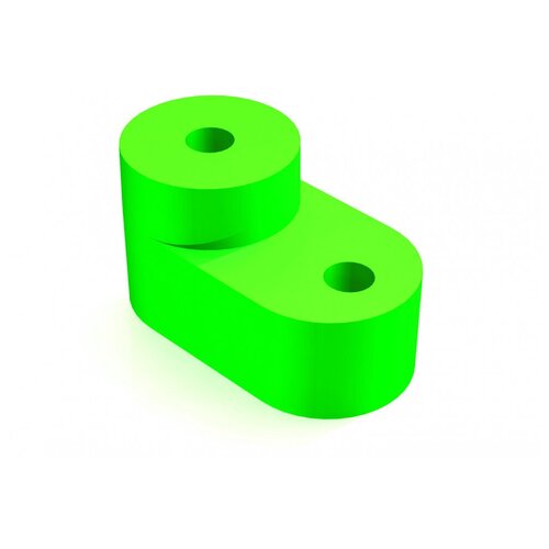 Изолятор шинный угловой зеленый(ИУ101-10) 32255DEK