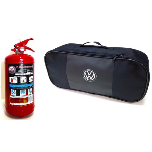 68169 Сумка автомобилиста, сумка для техосмотра с логотипом VOLKSWAGEN и огнетушитель