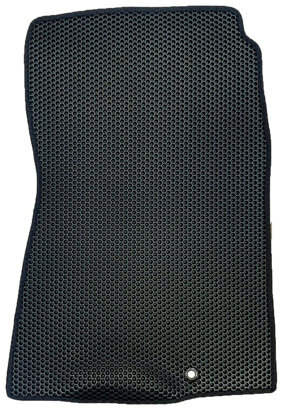 ЕВА коврики для Hyundai Tucson 3 (2015-2021) / Хендай Туссан 3 / Черные соты / Черный кант / Комплект 5 шт.