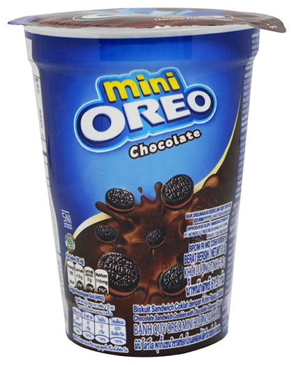 Печенье Oreo мини с шоколадным кремом стакан, 75,9 г