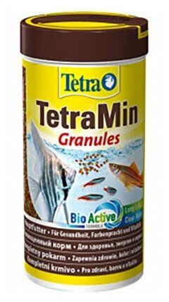 Tetra TetraMin Granules корм для всех видов рыб в гранулах, 500 мл - фотография № 10
