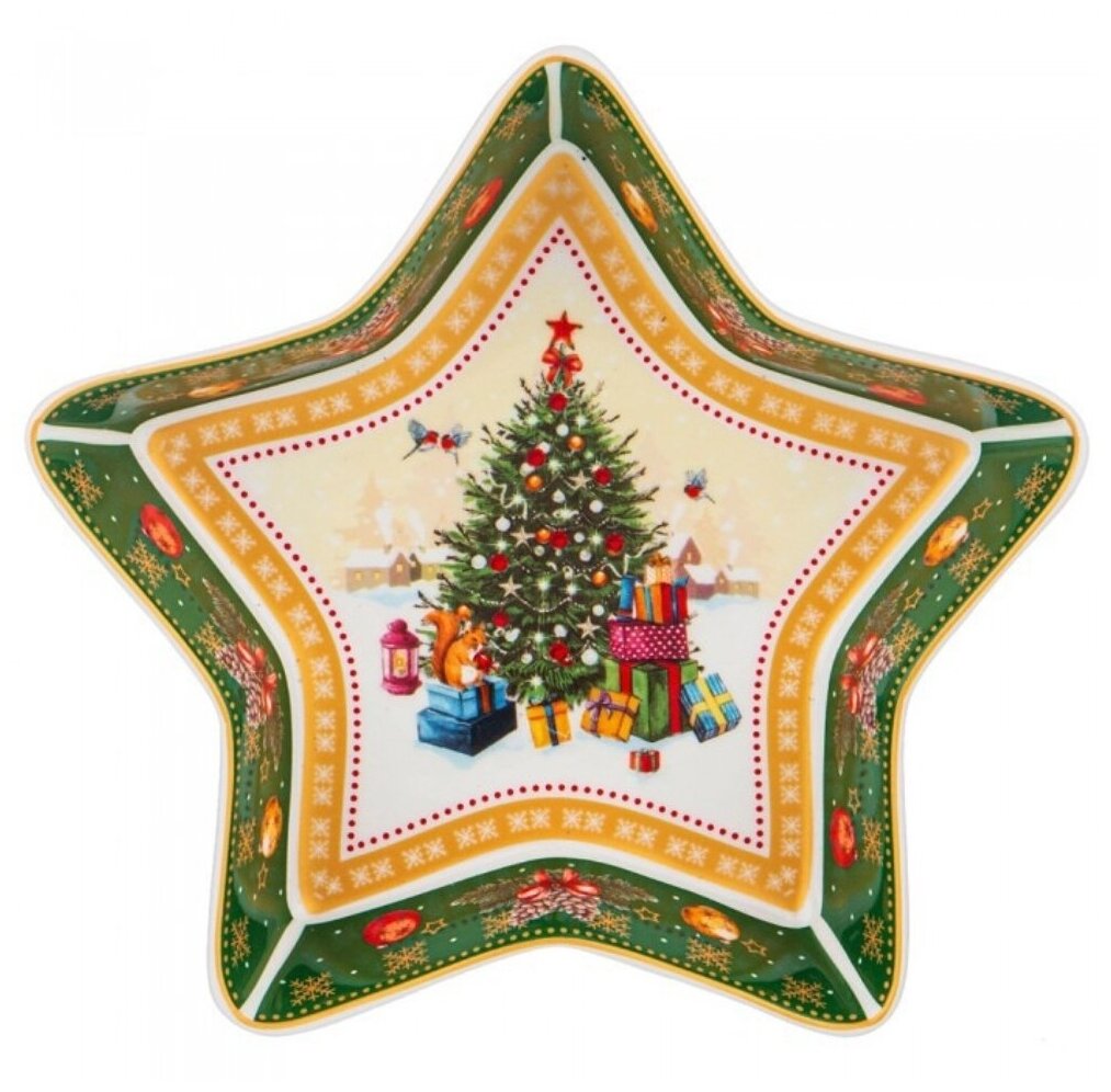 Блюдо Lefard Christmas Collection 175х175х35 см (85-1610)