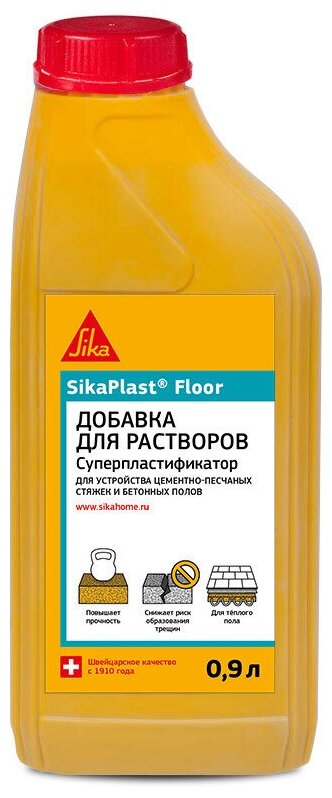 Суперпластификатор для теплого пола SikaPlast Floor 1л