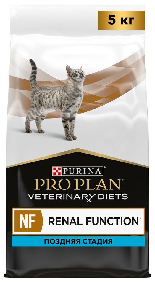 Сухой корм Purina Pro Plan Veterinary Diets NF Renal Function для кошек при патологии почек, поздняя стадия 1.5кг