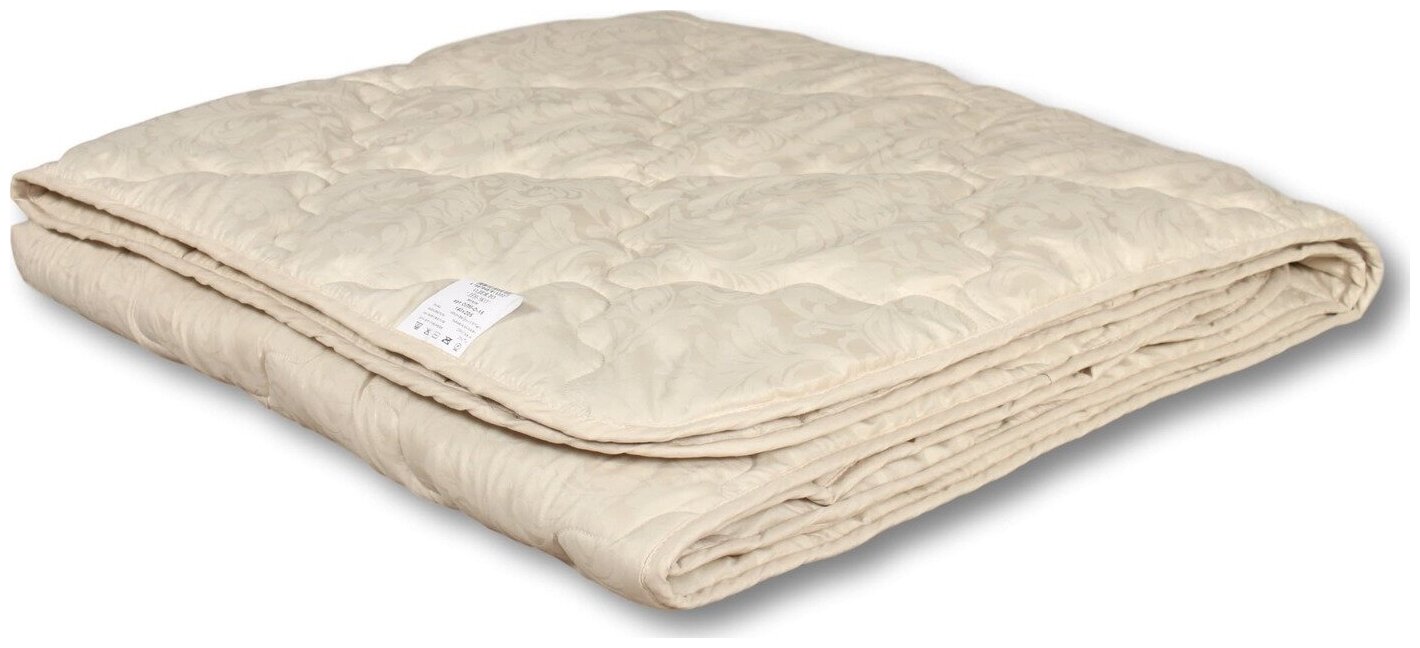 Одеяло Альвитек 2-x спальный 172x205 см, Летнее, с наполнителем Лен, Полиэфирное волокно - фотография № 2