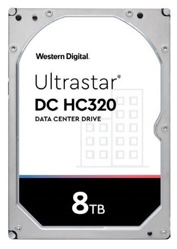 8Tb WD Ultrastar DC HC320 (HUS728T8TAL5204) {SAS 12Gb/s, 7200 rpm, 256mb buffer, 3.5
