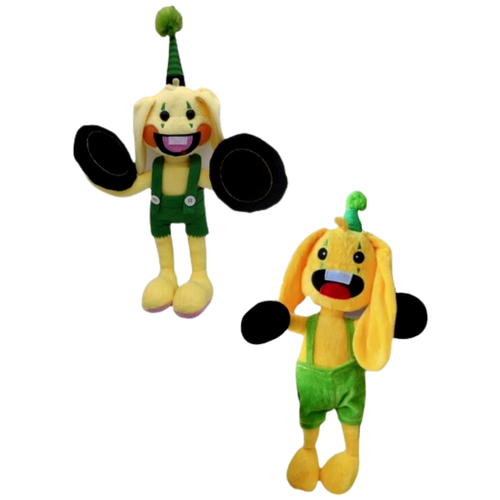 Мягкие игрушки кролик Бонзо 2 штуки по 30 СМ poppy playtime игры хаги ваги плюшевые игрушки 40cm зеленый