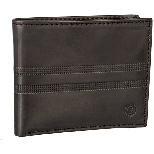 Портмоне Miguel Bellido, фактура гладкая, черный