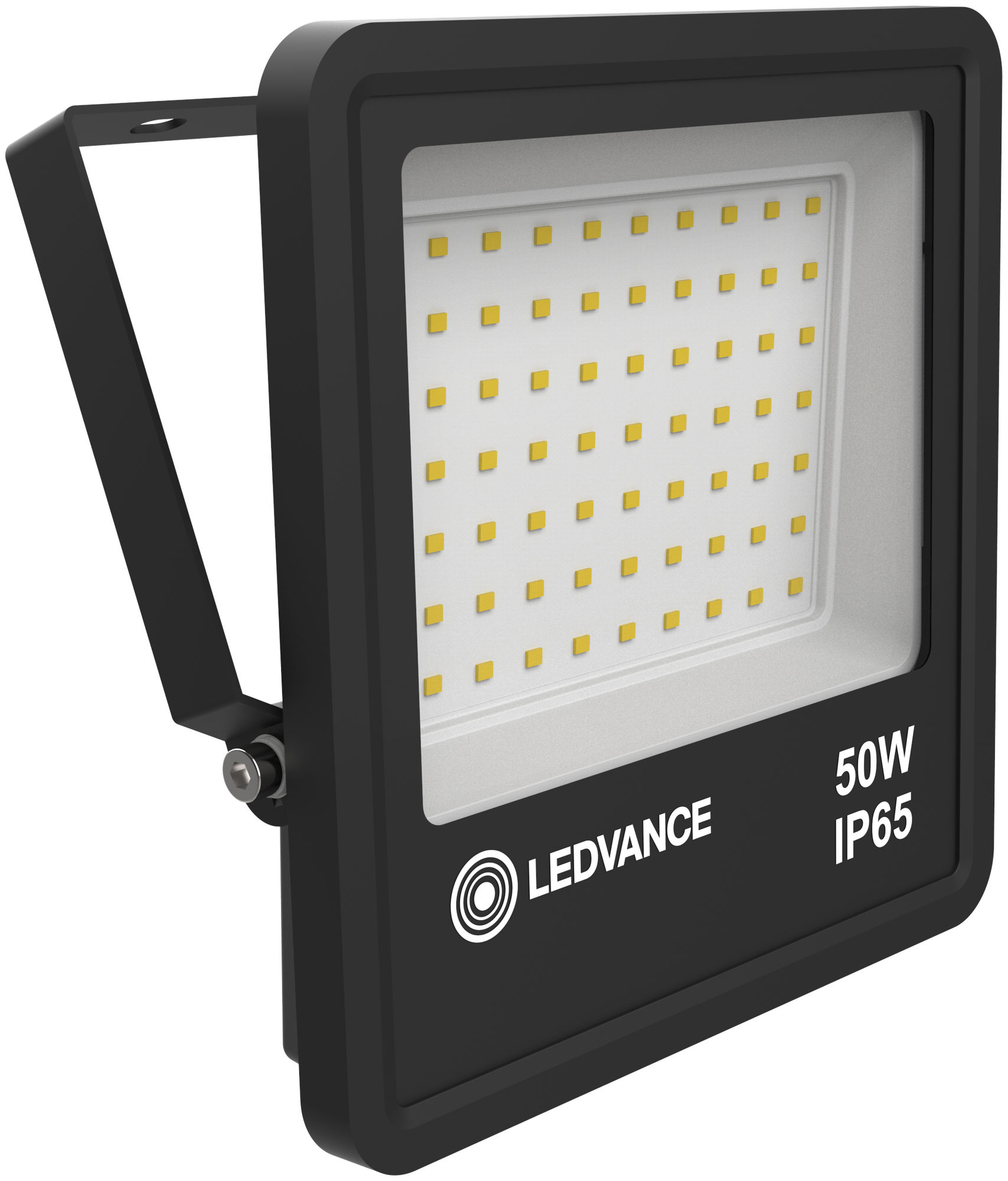 Прожектор светодиодный LEDVANCE Eco Class Floodlight LED 50W/4500/4000K Black IP65, 50 Вт, свет: дневной белый