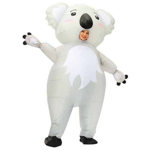 маскарадный костюм панды надувной костюм панды надувной костюм животного прямая поставка Костюм надувной маскарадный Коала-Медведь
