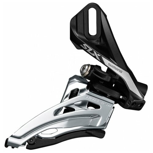 переключатель скоростей передний для велосипеда shimano xt m8020d direct mount side swing для 2x11 верхняя тяга Переключатель передний Shimano SLX M7020-D, верхняя тяга/IFDM702011D6